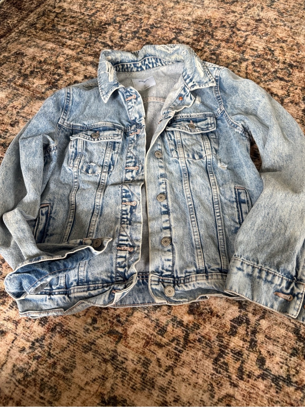 Old Navy Light Wash Denim Jacket - Pale Blue